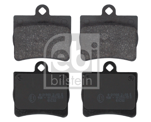 Brake Pad Set, disc brake (Rear axle)  Art. 16152