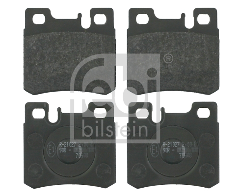 Brake Pad Set, disc brake (Rear axle)  Art. 16153