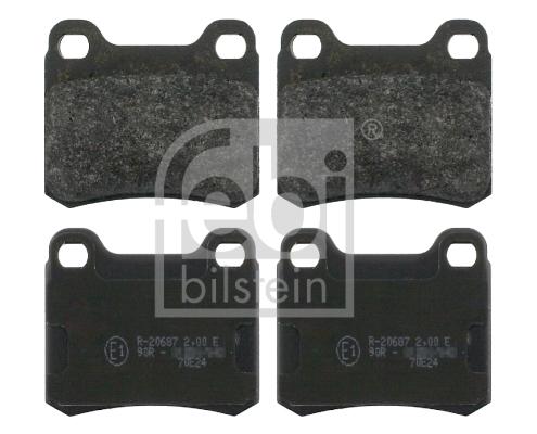 Brake Pad Set, disc brake (Rear axle)  Art. 16154