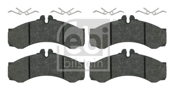 Brake Pad Set, disc brake (Front axle, Rear axle)  Art. 16164