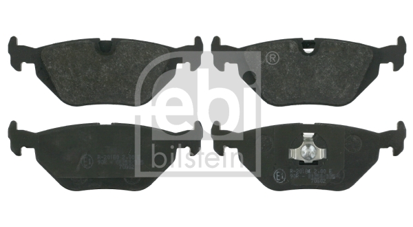 Brake Pad Set, disc brake (Rear axle)  Art. 16196