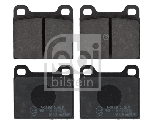 Brake Pad Set, disc brake (Rear axle)  Art. 16290