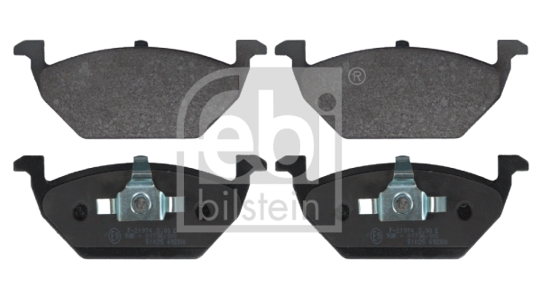 Brake Pad Set, disc brake (Front axle)  Art. 16328