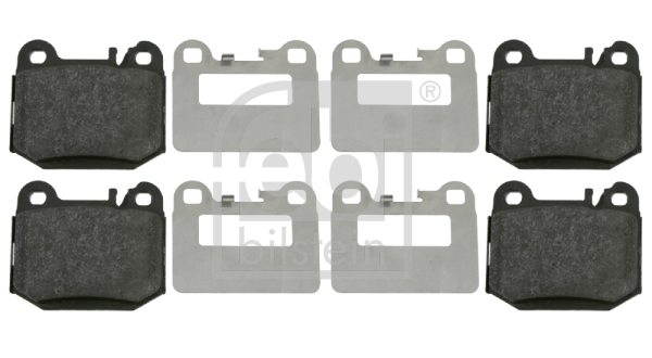 Brake Pad Set, disc brake (Rear axle)  Art. 16437