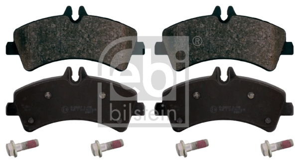 Brake Pad Set, disc brake (Rear axle)  Art. 16709