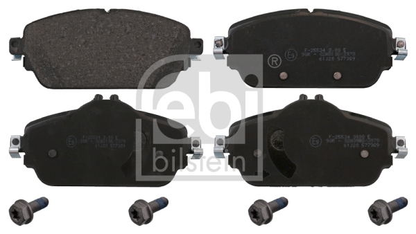 Brake Pad Set, disc brake (Front axle)  Art. 16988