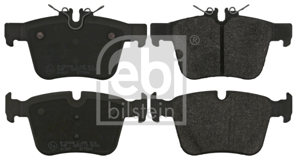 Brake Pad Set, disc brake (Rear axle)  Art. 16989