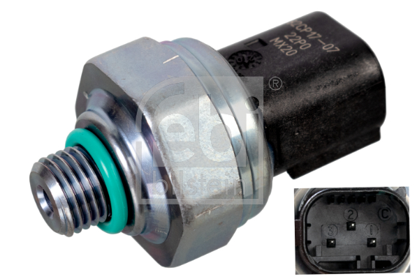 Pressure Switch, air conditioning (3/8