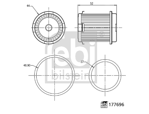 Hydraulic Filter, automatic transmission  Art. 177696