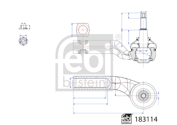 Tie Rod End  Art. 183114