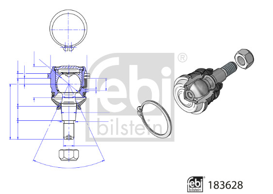 Ball Joint  Art. 183628