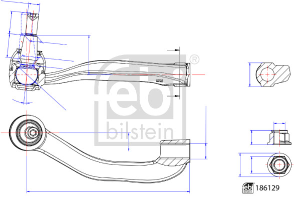 Tie Rod End  Art. 186129