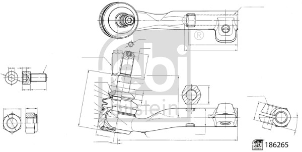 Tie Rod End  Art. 186265