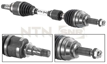 Drive Shaft (Front axle, left)  Art. DK55030