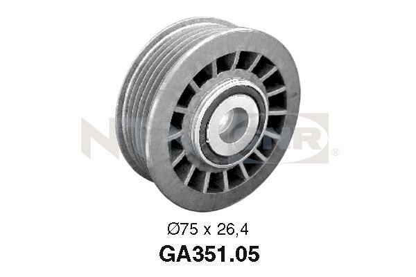 Deflection/Guide Pulley, V-ribbed belt  Art. GA35105