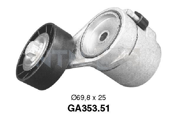 Tensioner Pulley, V-ribbed belt  Art. GA35351