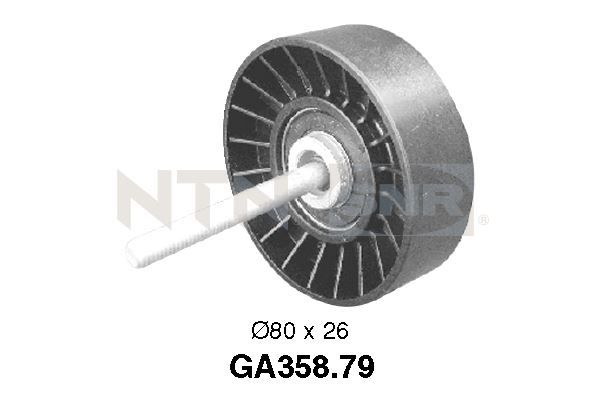 Deflection/Guide Pulley, V-ribbed belt  Art. GA35879