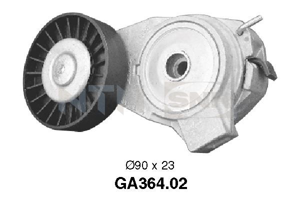 Tensioner Pulley, V-ribbed belt  Art. GA36402