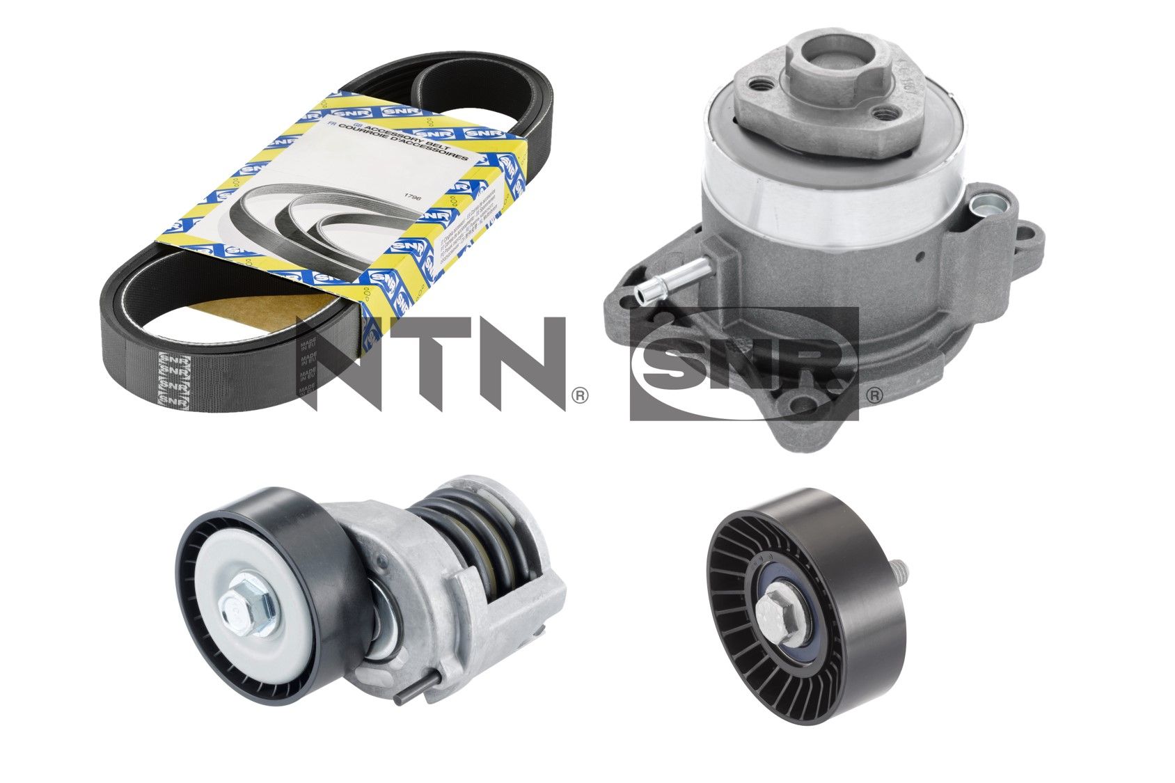 Water Pump + V-Ribbed Belt Kit  Art. KAP857500