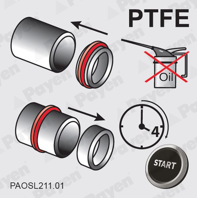 Shaft Seal, camshaft  Art. NA5328