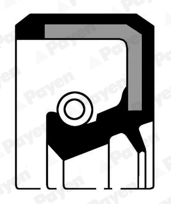 Shaft Seal, crankshaft (Front end)  Art. NJ449