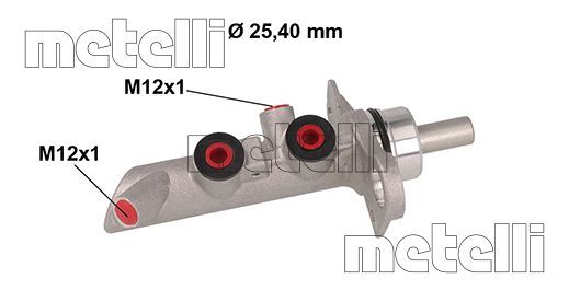 Brake Master Cylinder (Aluminum)  Art. 050891