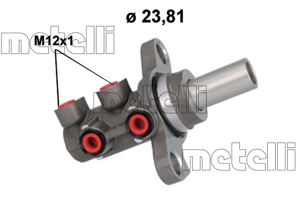 Brake Master Cylinder (Back, right, Back, left)  Art. 051184