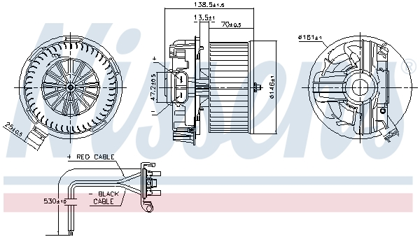 Interior Blower  Art. 87385