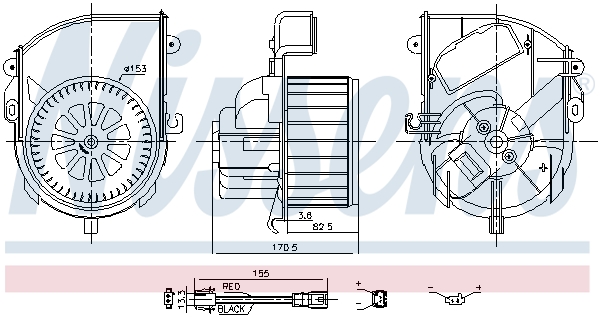 Interior Blower  Art. 87651