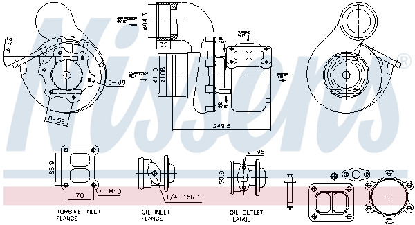 Charger, charging (supercharged/turbocharged)  (Exhaust gas supercharger)  Art. 93618