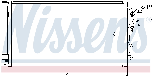 Condenser, air conditioning  Art. 940236