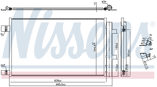 Condenser, air conditioning  Art. 941284