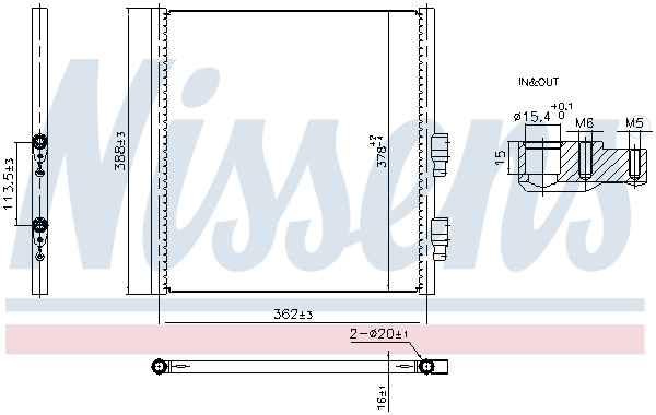 Condenser, air conditioning  Art. 941308