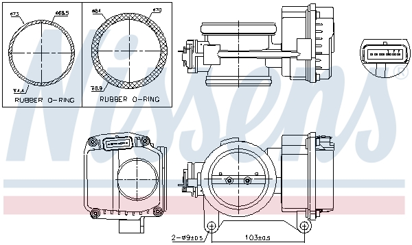 Throttle Body  Art. 955096