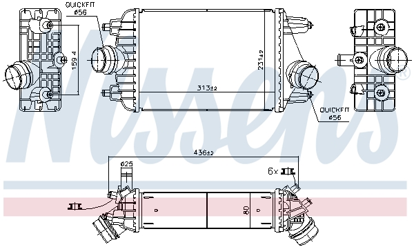 Charge Air Cooler  Art. 961303