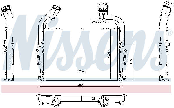 Wheel bearing set (Right, Front axle, Left)  Art. 961576