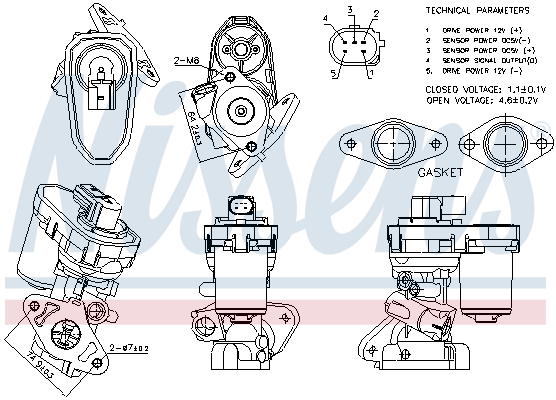 EGR Valve (5)  Art. 98151