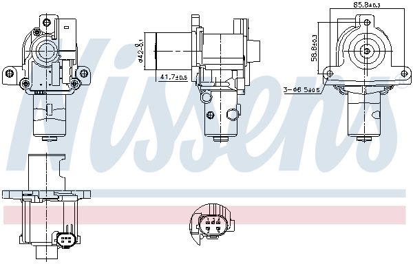 EGR Valve (Control valve)  Art. 98183