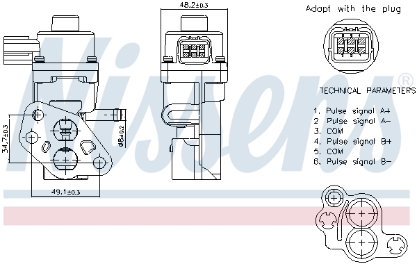 EGR Valve  Art. 98341