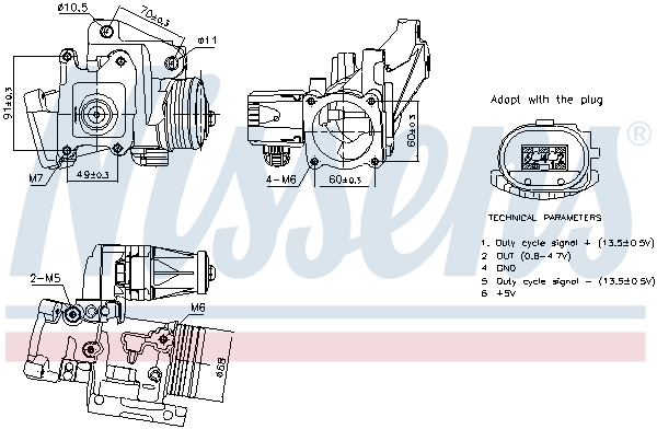 EGR Valve  Art. 98387