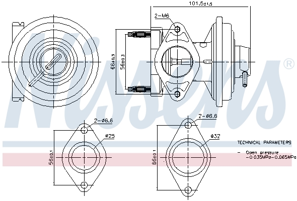 EGR Valve  Art. 98444