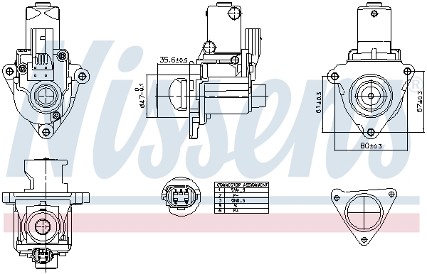 EGR Valve  Art. 98510