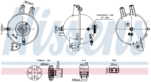 Expansion Tank, coolant  Art. 996167