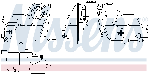 Expansion Tank, coolant  Art. 996299