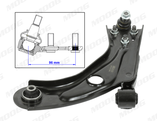 Control/Trailing Arm, wheel suspension (Front axle, left)  Art. PEWP14685