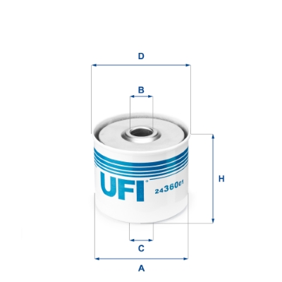 Fuel Filter  Art. 2436001