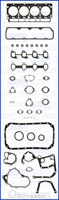 Full Gasket Kit, engine  Art. 50109500