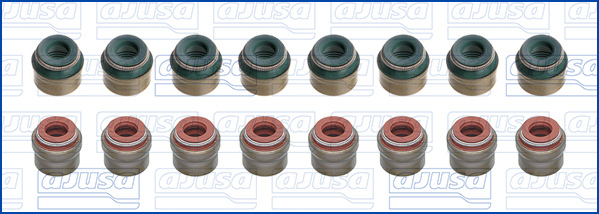 Seal Set, valve stem (Gear side)  Art. 57077600