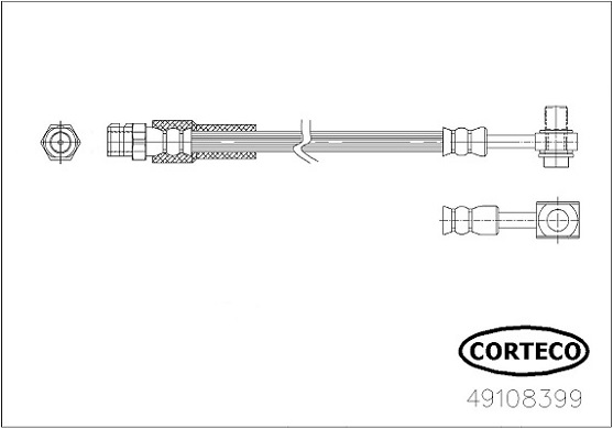 Brake Hose  Art. 49108399