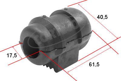 Mounting, stabiliser bar (Front axle)  Art. 80000116